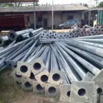 tiang pju hexagonal